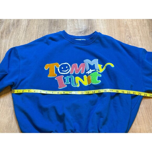 TommyInnit Limited Edition Crewneck Sweatshirt Blue Size S‎ Tommy Innit - Picture 4 of 7